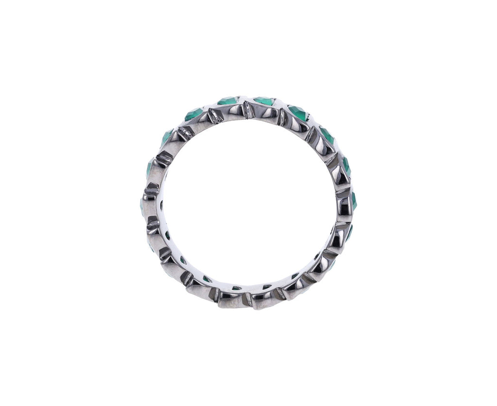 Green Onyx Worm Band