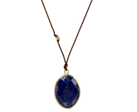 Margaret Solow Lapis Pendant Necklace