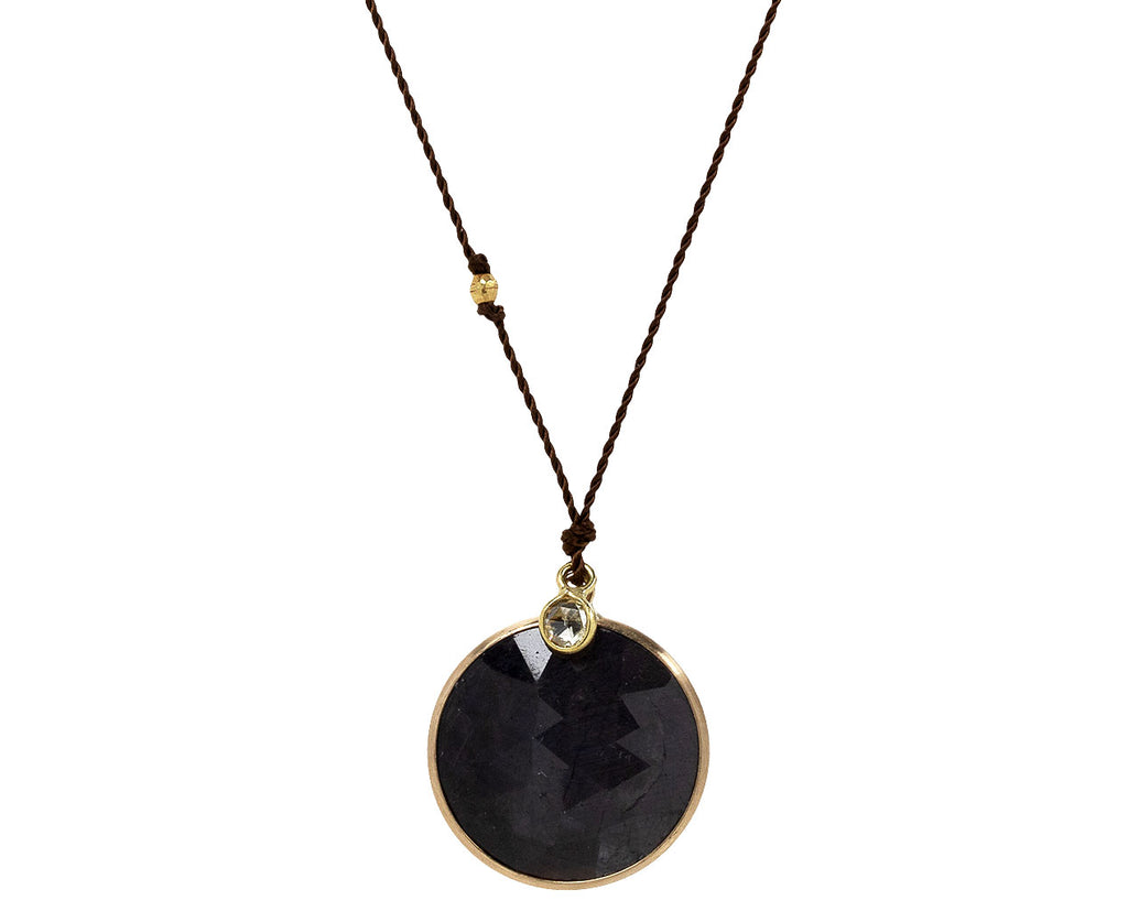 Margaret Solow Sapphire and Diamond Pendant Necklace