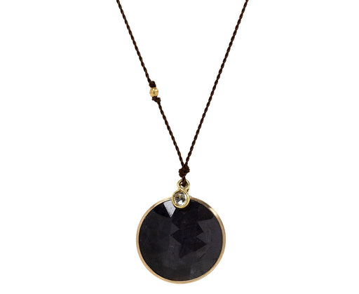 Margaret Solow Sapphire and Diamond Pendant Necklace