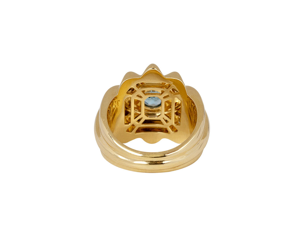 Blue Topaz Ready to Imagine Ring Back