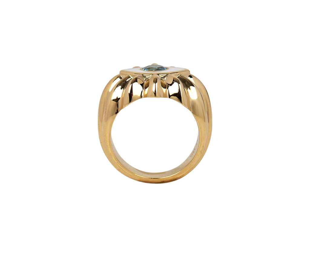 Blue Topaz Ready to Imagine Ring Top