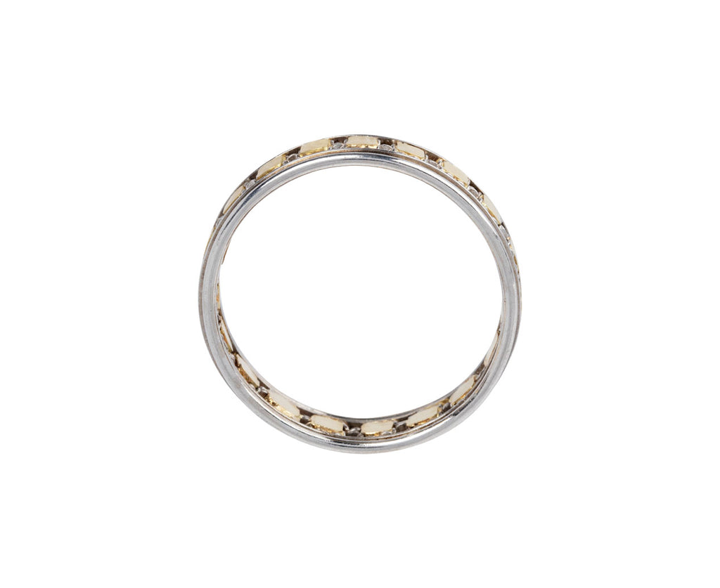 Men's Flow H Band with Gold Squares