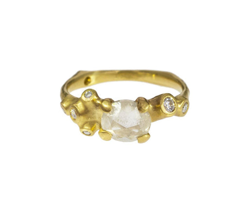 Oval Rose Cut Diamond Ring - TWISTonline 