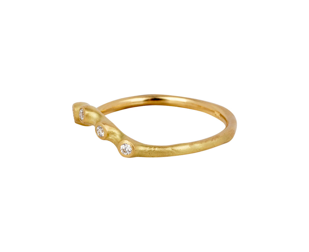 Johnny Ninos Diamond Contour Band Side View