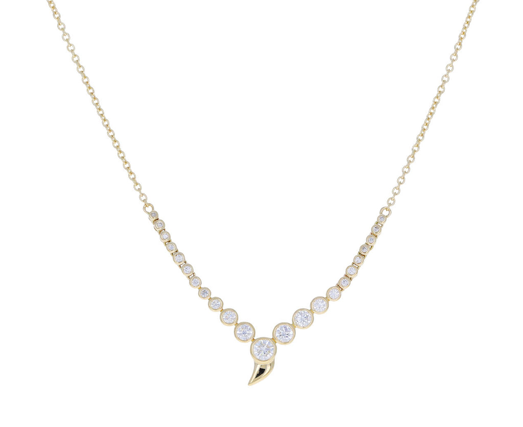 Large Zen Diamond Necklace