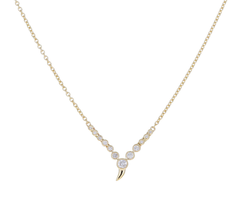 Small Zen Diamond Necklace