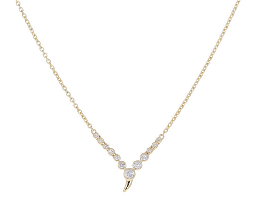 Small Zen Diamond Necklace