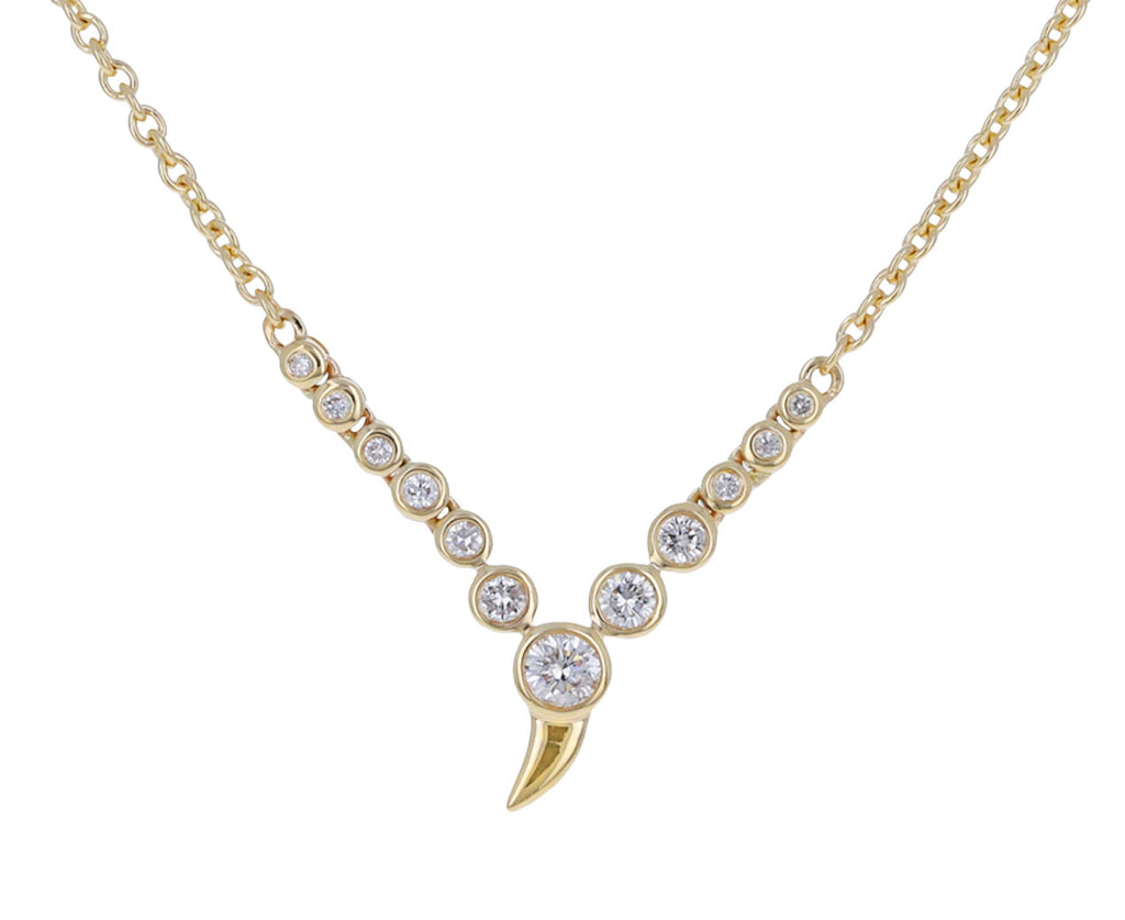Small Zen Diamond Necklace