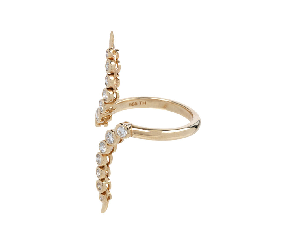Ondyn Siren Diamond Ring Side View