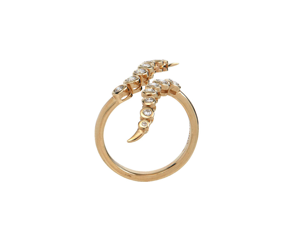 Ondyn Siren Diamond Ring Top View