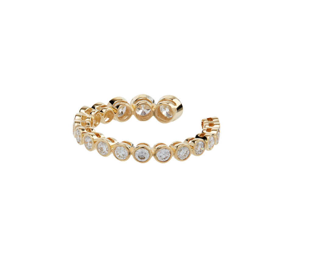 ONDYN Diamond Continuum Wrap Ring Back