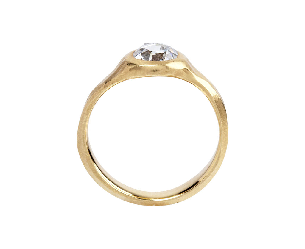 Rebecca Overmann Rose Cut Diamond Solitaire Top