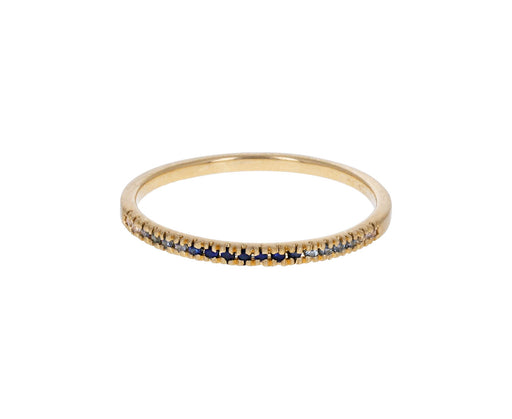 Blue Sapphire Ombre Band