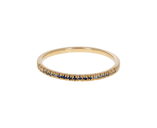 Blue Sapphire Ombre Band