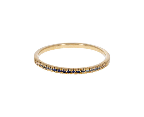 Blue Sapphire Ombre Band
