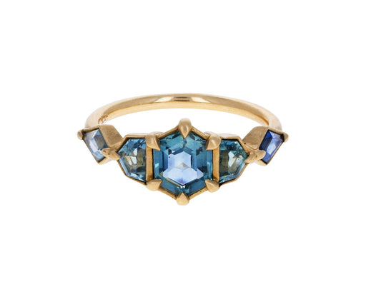 Rebecca Overmann Montana Sapphire Totem Ring