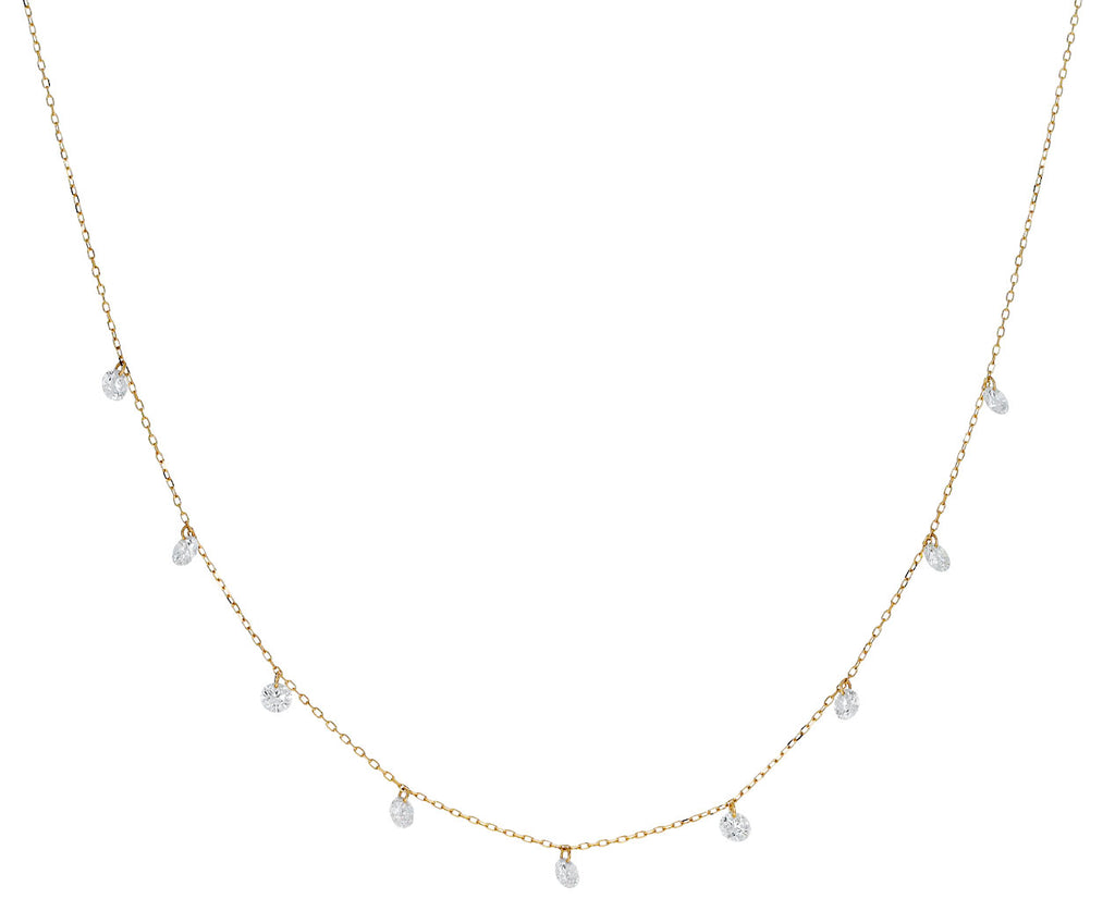 Danae Nine Diamond Necklace