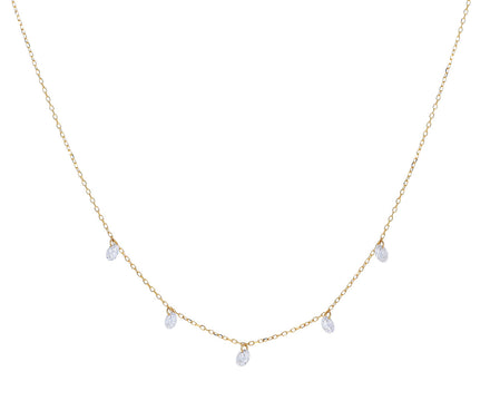 Danae Five Diamonds Necklace