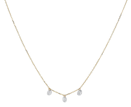 Three Diamond Danae Necklace