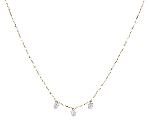 Three Diamond Danae Necklace