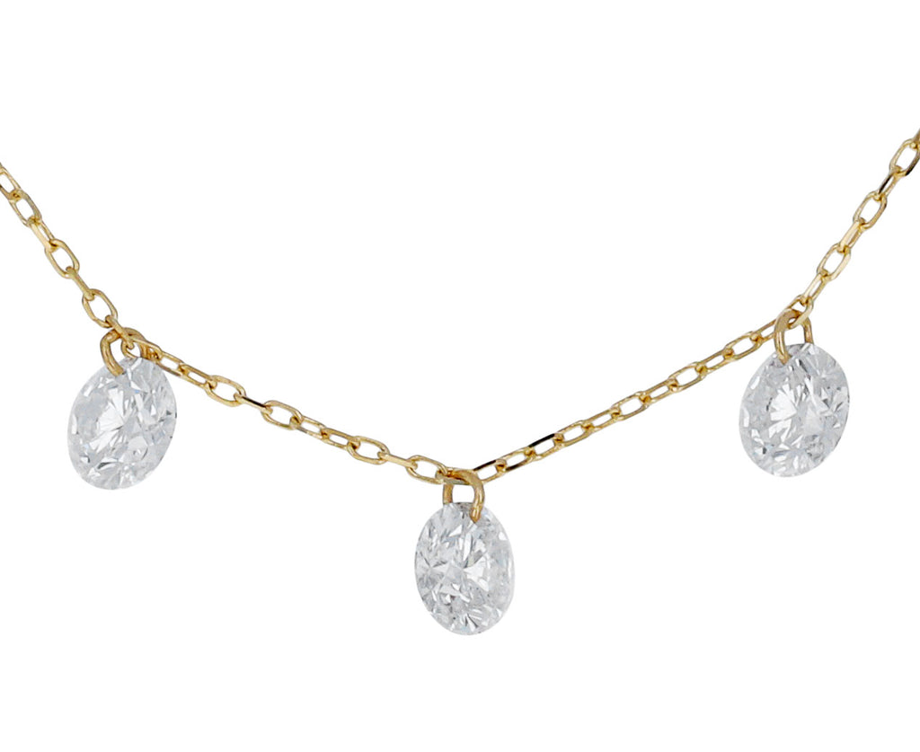 Three Diamond Danae Necklace