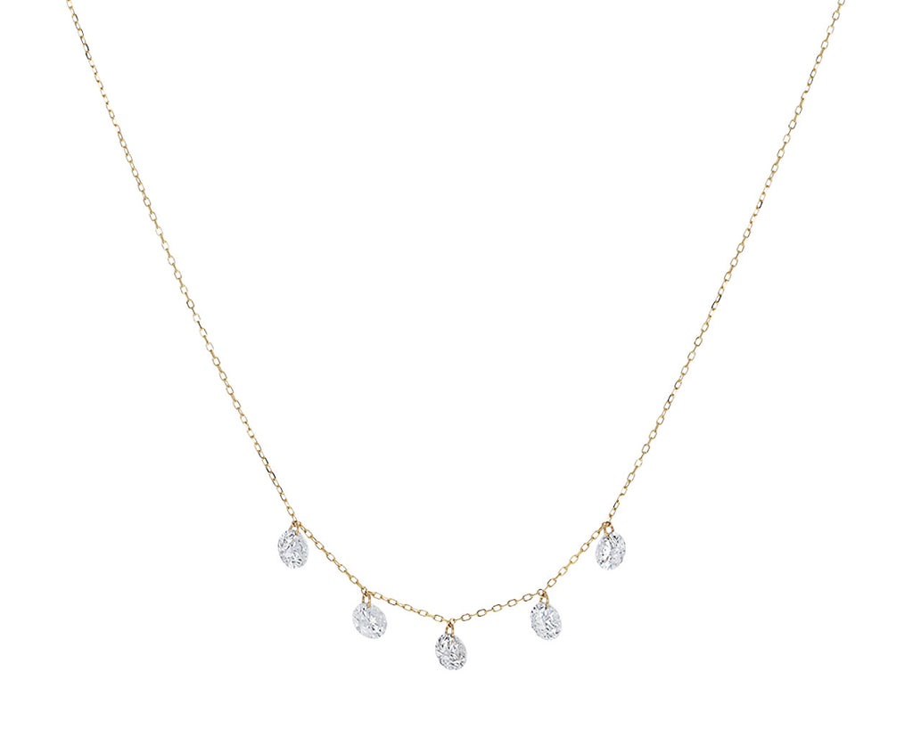 Danae Five Diamond Necklace