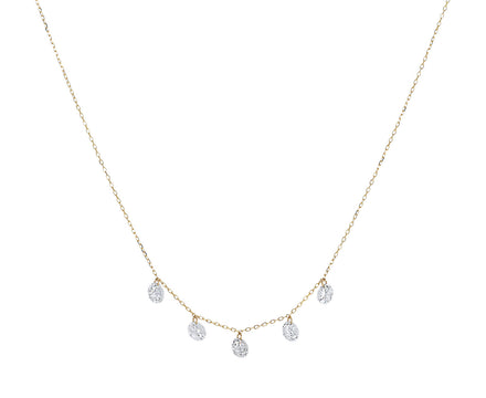 Danae Five Diamond Necklace