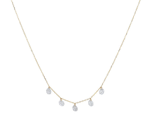 Danae Five Diamond Necklace