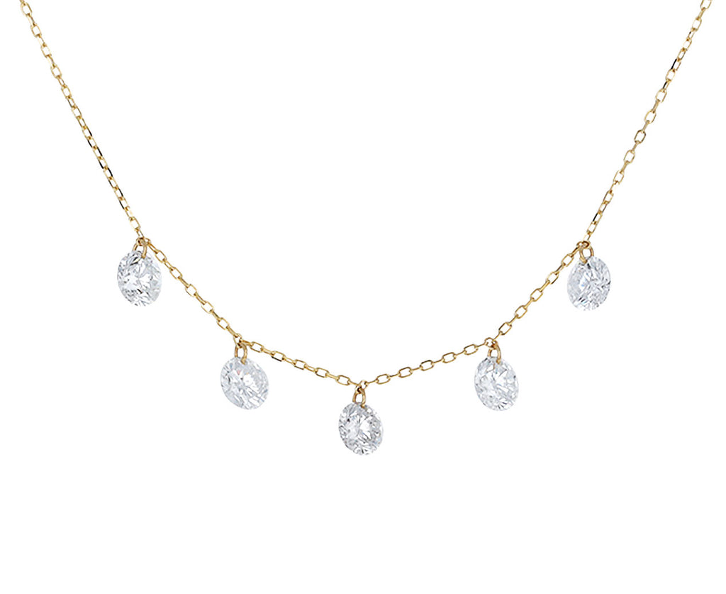 Danae Five Diamond Necklace