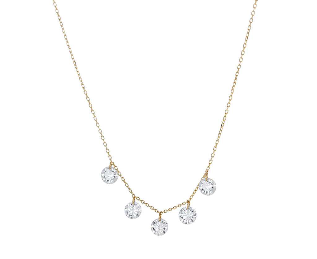 Danae Five Diamond Necklace