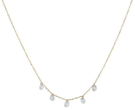 Danae Five Diamond Necklace
