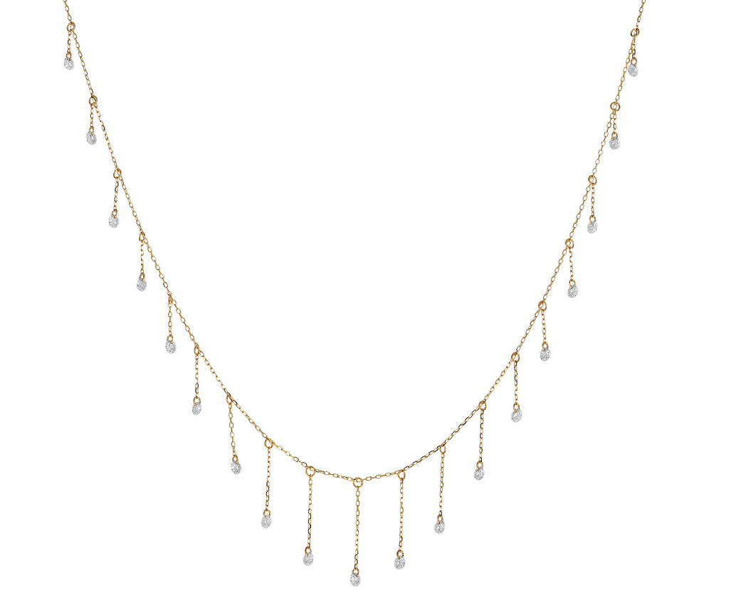 Nineteen Diamond La Foule Fringe Necklace