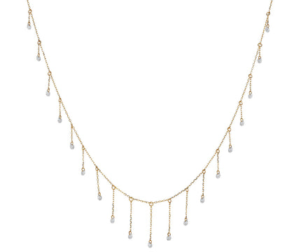 Nineteen Diamond La Foule Fringe Necklace