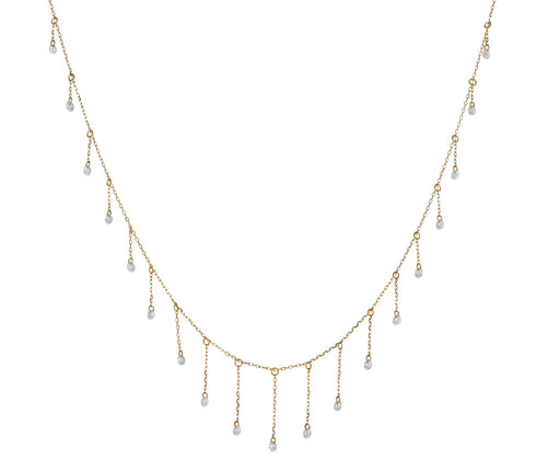 Nineteen Diamond La Foule Fringe Necklace