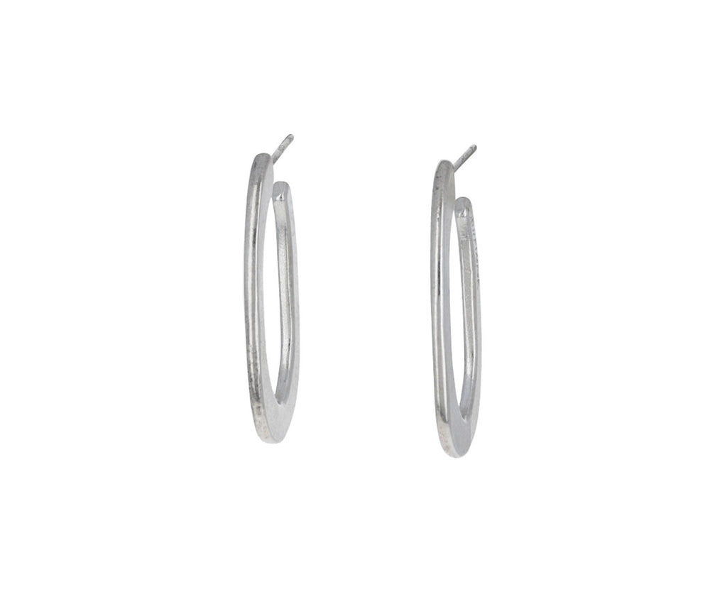 Oval Hoop Earrings