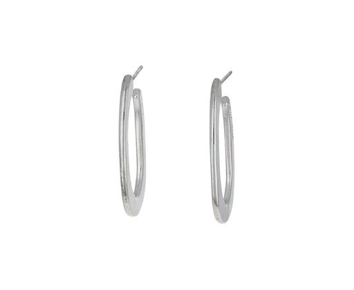Oval Hoop Earrings