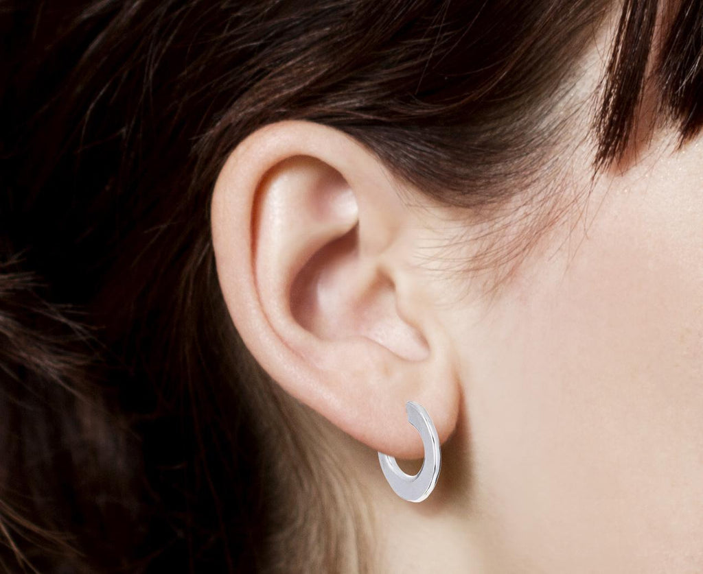 Small Hustle Hoop Earrings - TWISTonline 