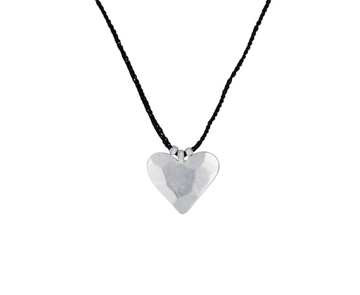 Hammered Heart Necklace