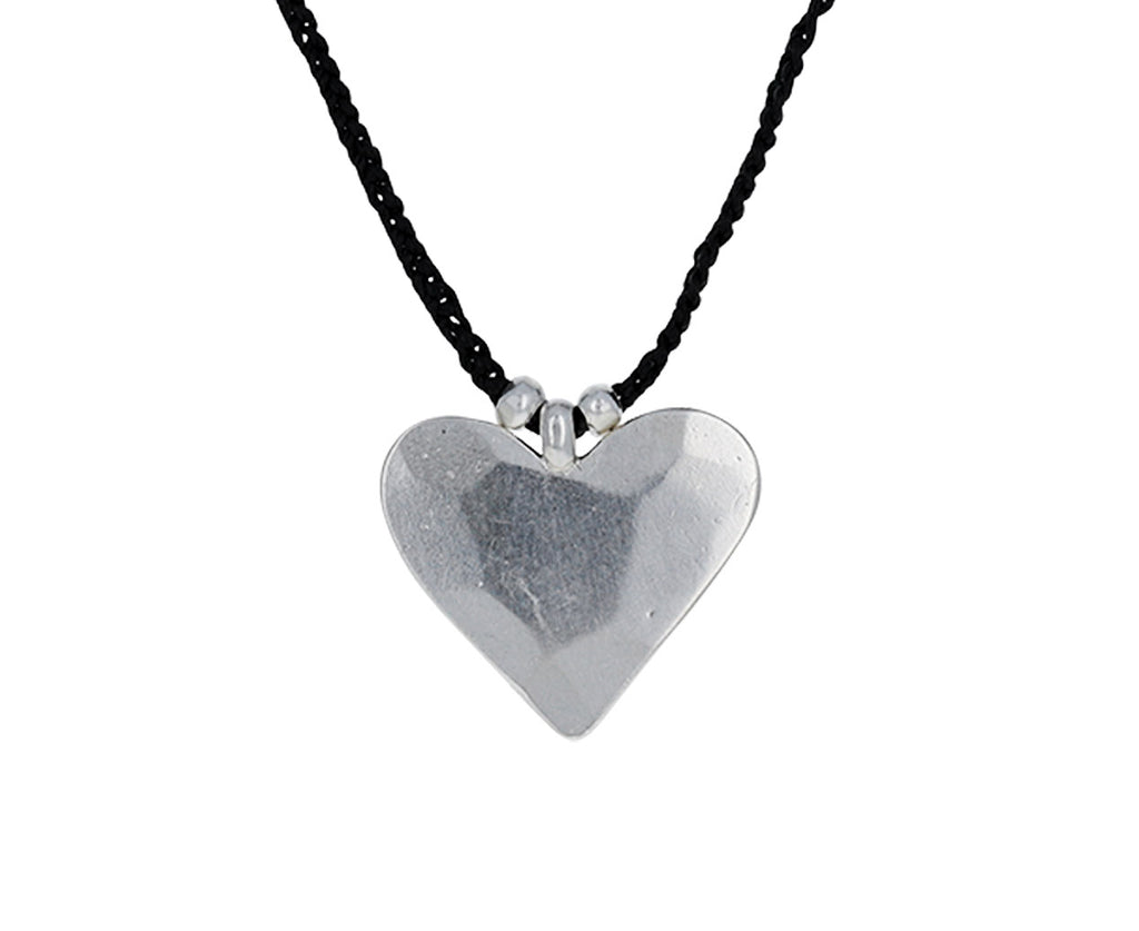 Hammered Heart Necklace