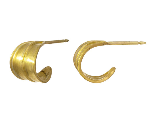Small Laurel Hoop Earrings - TWISTonline 