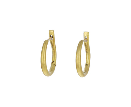 Small Hinged Hoop Earrings