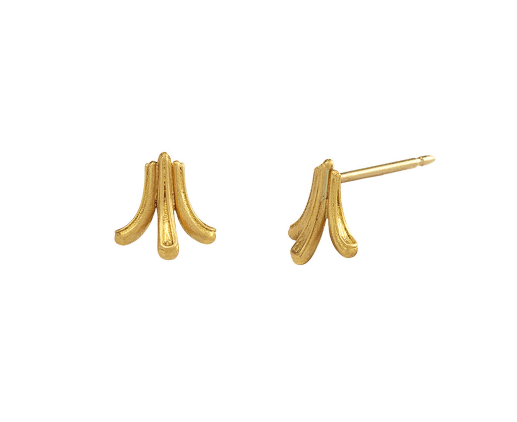Prounis Osier Stud Earrings Side View