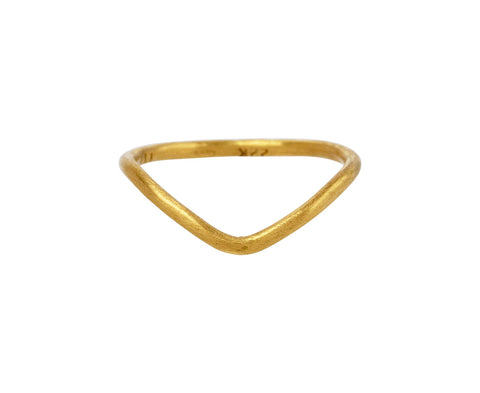 Rosanne Pugliese Curved Gold Band