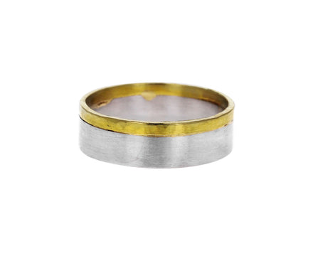 Men's Wide Two Tone Band