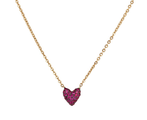 Rachel Quinn Ruby Sweet P Necklace