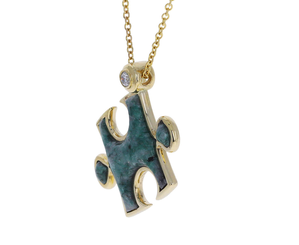 Necklace - Autism Love – Spotted Moon
