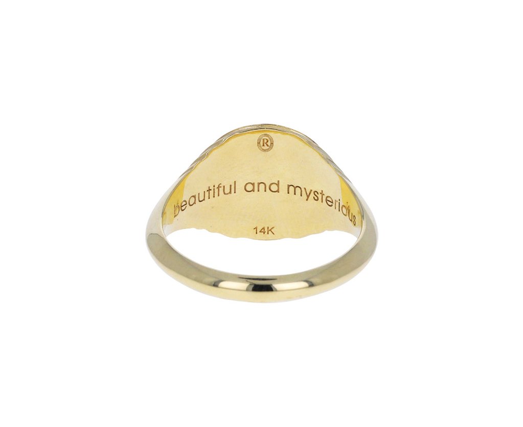 Grandfather Fantasy Unicorn Signet Ring