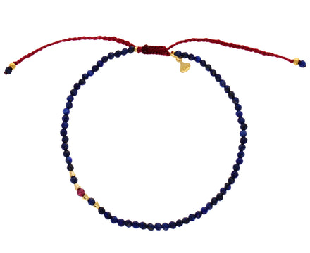 Tai Lapis Beaded Bracelet