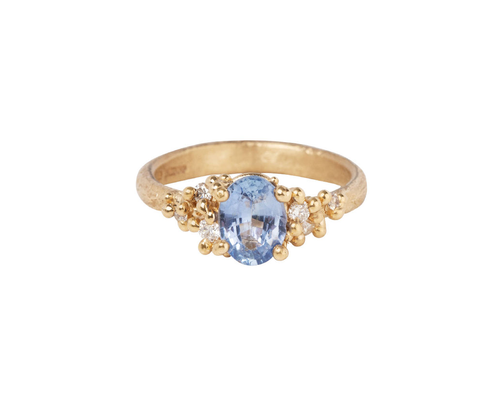 Ruth Tomlinson Sapphire and Diamond Granules Ring